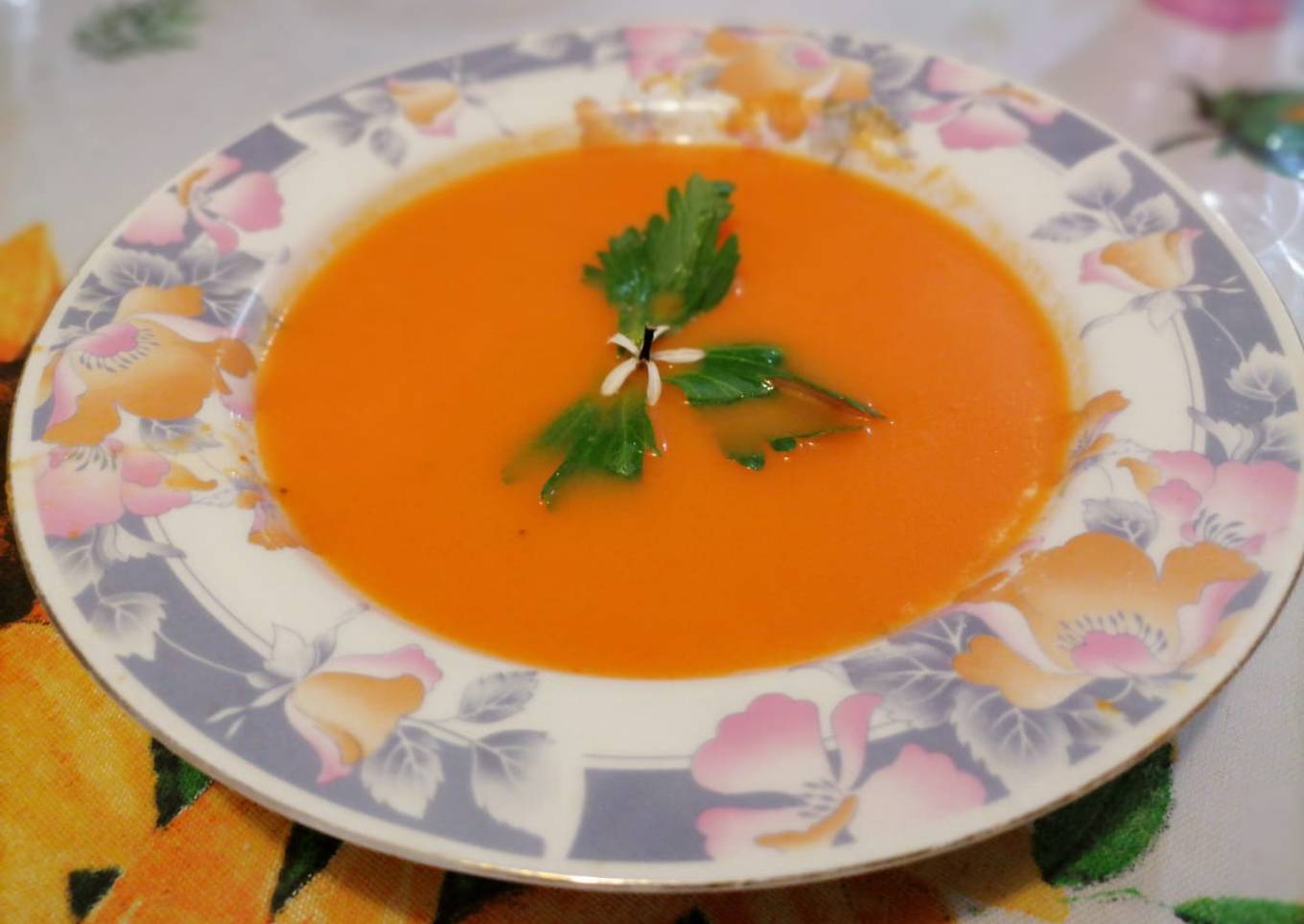 Crema de zanahorias 😊🥕🥕🥕🥕🥕🥕🥕 🐇