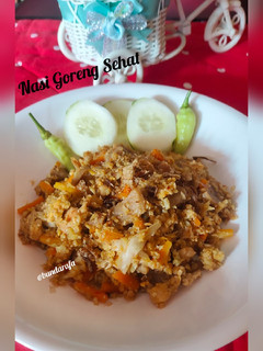Foto resep Nasi Goreng Sehat Tanpa Nasi