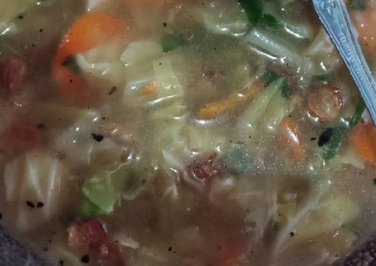 Cara Gampang Membuat Sayur sop simple #AntiRibet yang Menggugah Selera