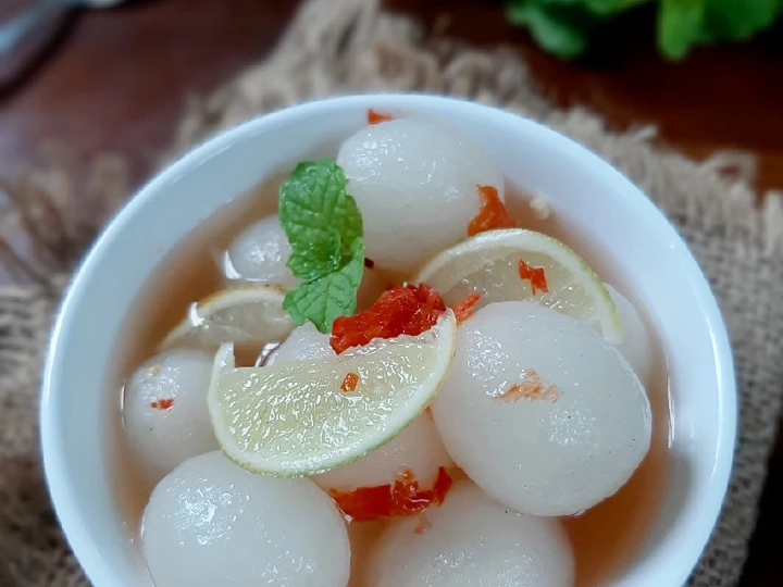 Easy Steps to Make Recipes Asinan Rambutan the So Delicious Delicious.