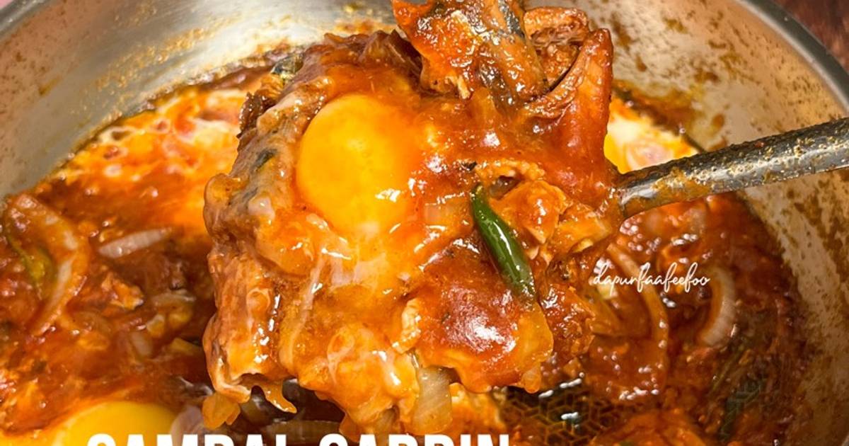 Resipi Sambal Sardin Pecah Telur oleh Kakak Faa Cookpad
