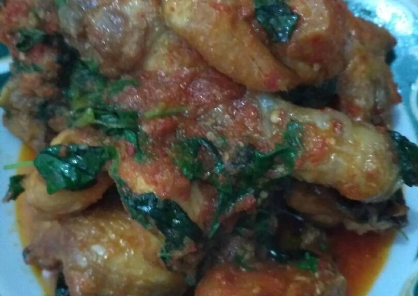 Resep Ayam rica² kemangi, Enak