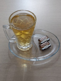عکسی از دستور دمنوش چای سبز و گلاب