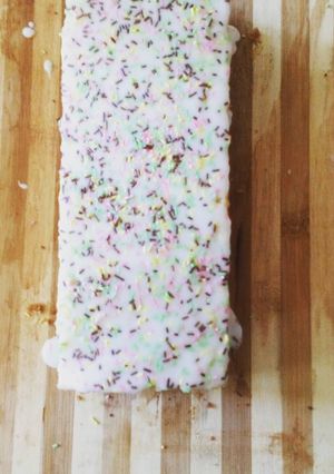 Une photo de Napolitain multicolore