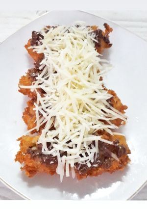 Foto resep Pisang goreng crispy special (toping ovomaltine+keju)