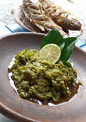 Foto resep Sambal ijo simple