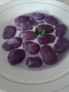 Foto resep Kolak Biji Salak Ubi Ungu
