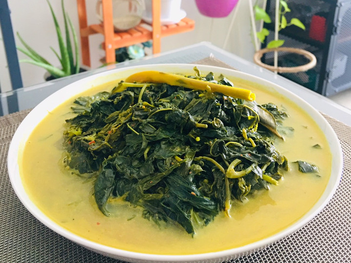 Resep Gulai daun singkong, Bisa Manjain Lidah