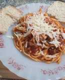 TALLARINES con SALSA BOLOGNESA