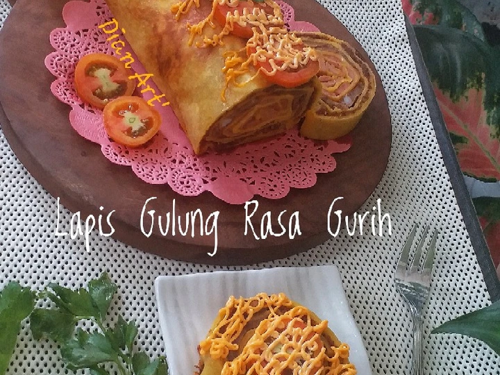 Cara Gampang Membikin Resep Lapis Gulung Rasa Gurih yang Bikin Ngiler Anti Ribet, Bisa Manjain Lidah