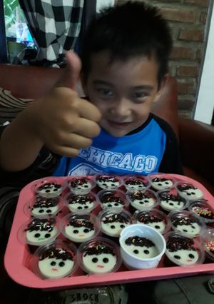 Foto resep Puding coklat bekal anak