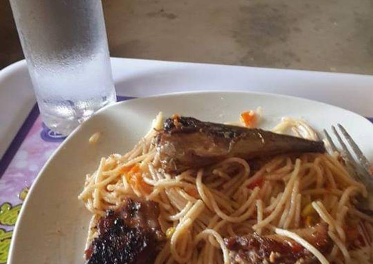 How to Cook Perfect Spaghetti and Grilled fish