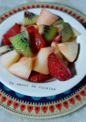 Une photo de Salade de fruits ❤