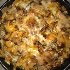 A picture of Cheesy fries.