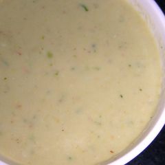 A picture of Coconut and fried bengal gram Chutney.