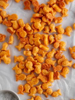 Una foto de Goldfish crackers