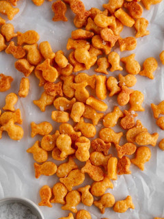 Una foto de Goldfish crackers