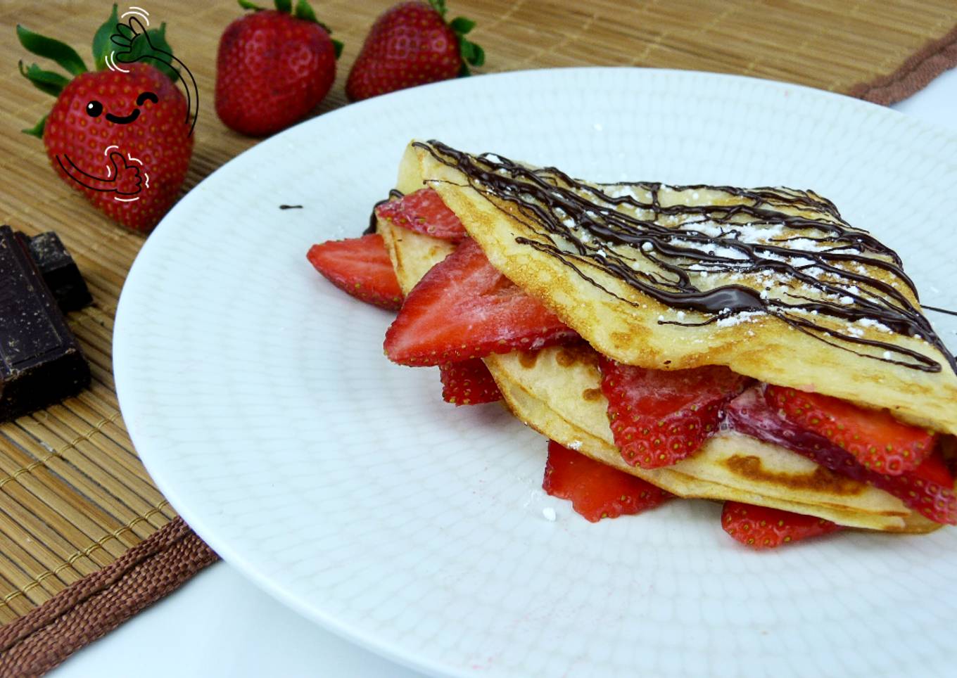 Masa de crepes clásica (dulce y salada)