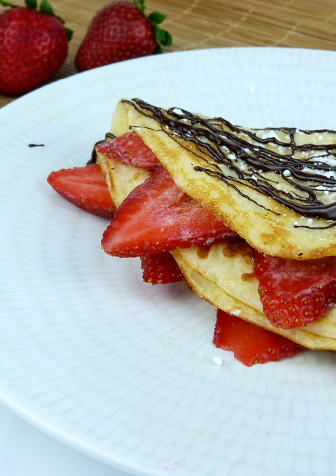 Una foto de Masa de crepes clásica (dulce y salada)