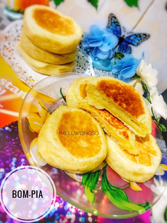Foto resep Bom-Pia #pekaninspirasi#rotitanpaoven