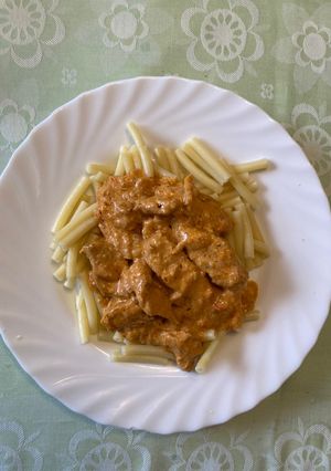 Kakasmell tokány recept fotója