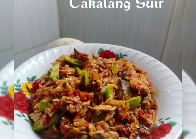 Cara buat 95. Sambal Peti Ikan Cakalang Suwir Yang Enak