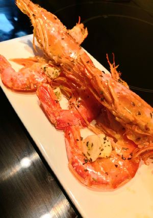 Una foto de Gambones al horno 🍤