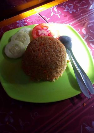 Foto resep Nasi goreng sederhana