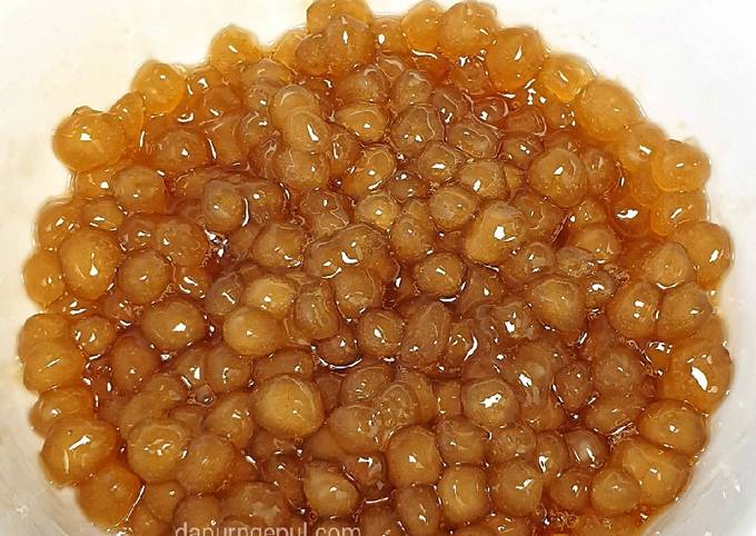 Boba Pearls/ Tapioca Pearls Milk Tea (seger buat Buka Puasa!😍)