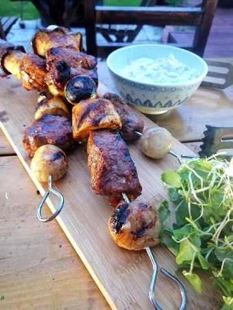 Simple Way Make Recipe Beef skewers a&#39;la Stroganoff that is Delicious, So Delicious}