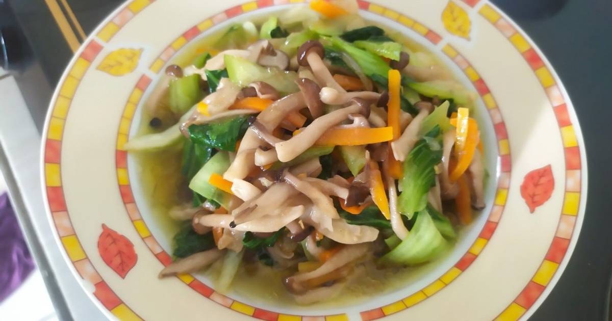 Resep Tumis Jamur Shimeji Coklat oleh Rany Anya Cookpad