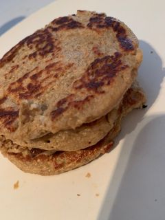 Φωτογραφία της συνταγής Pancakes μπανάνα-βρώμη 🍌