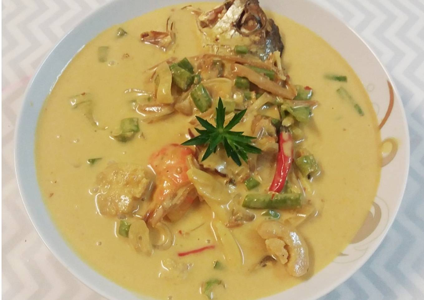 Gulai Kuning Ikan Masin #minggu9