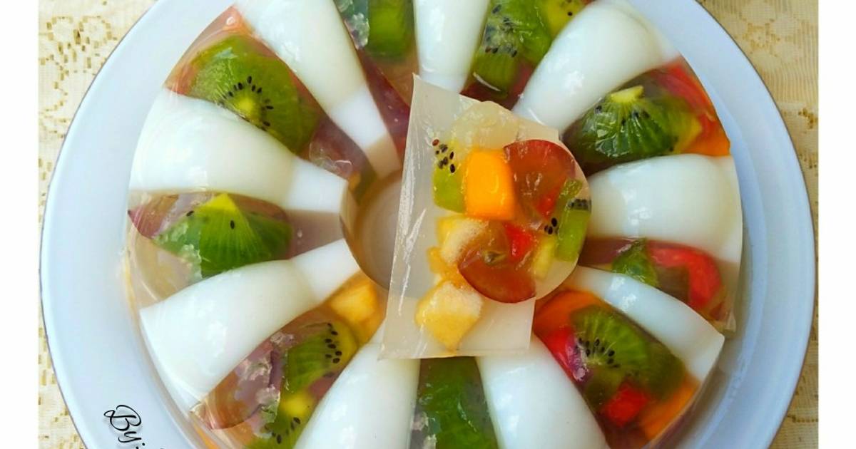 Resep Puding Buah Kaca oleh Dewi Yu Cookpad