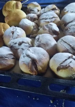 Una foto de Pan de leche