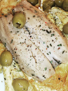 Heringfilé tojáságyon recept fotója