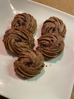 Una foto de Galletas de mantequilla y cacao