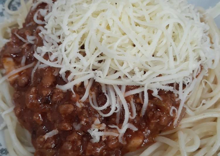 Spaghetti Bolognese (Resep Jadul Eyang)