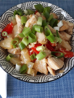 Édes-savanyú csirke recept fotója