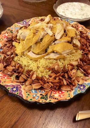 صورة لوصفة رز على دجاج 🇱🇧