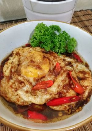 Foto resep Telur Ceplok Masak Kecap