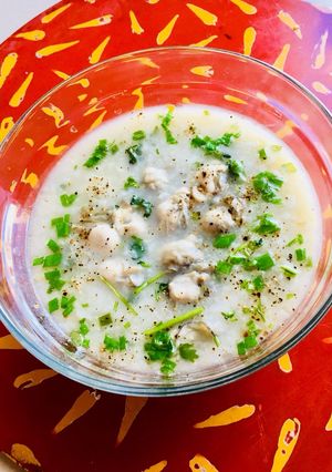 Hình của món Cháo hàu.