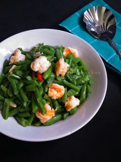 Foto resep Tumis Buncis Udang #RabuBaru #BikinRamadanBerkesan