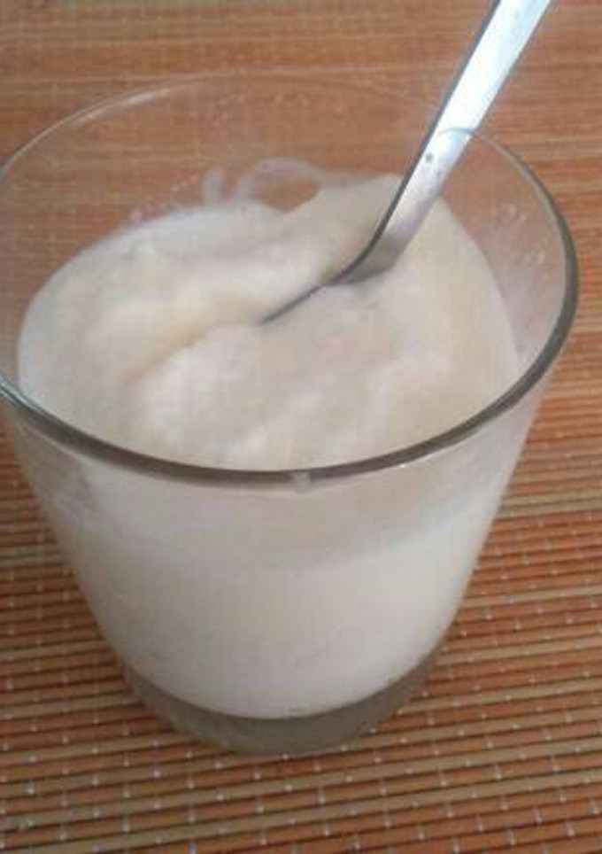 Una foto de Helado de leche preparada o merengada
