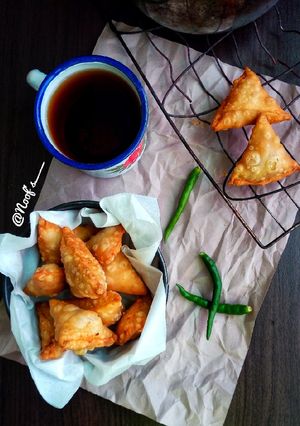 Foto resep Irani Samosa with homemade samosa sheet