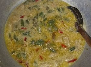 Foto resep Lompong hitam vs Tempe Gembus Santan Pedas