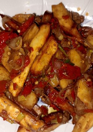 Dankalin hausa ainihin hoton girkin