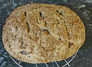 Foto principal de Pan de centeno con aceitunas