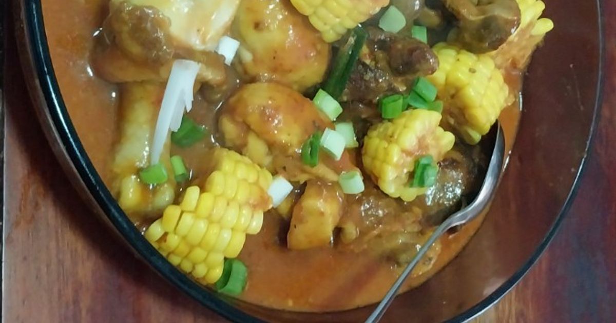 Campur sari(paha,sayap,ati ampla) saos PadMa (Padang Manado)