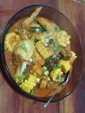 Campur sari(paha,sayap,ati ampla) saos PadMa (Padang Manado)